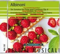 Tomaso Albinoni Albinoni: Six Sonatas for Flute and Conti (CD) (Importación USA)