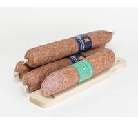 Tomassoni Salami Ciauscolo Italiano IGP, Salame Ciauscolo, sin gluten y sin lactosa, artesanal 100% italiano, especialidad gastronómica, envasado al vacío entero 800 g