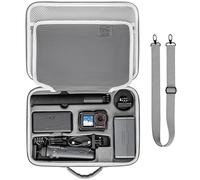 Tomat Action 5 Pro - Funda de transporte portátil para DJI Osmo Action 5 pro/4/3 Adventure Combo Accesorios para DJI MIC 2 / Mango de carga multifuncional