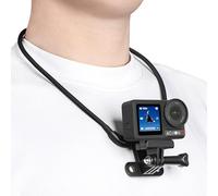 Tomat Action 5 Pro POV - Soporte de cuello para DJI Osmo Action 5 Pro/4/3/Pocket 3, accesorios de liberación rápida, soporte de collar de ángulo flexible para Insta360 X4/ACE Pro 2/para GoPro
