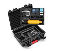 Tomat Funda rígida Impermeable Compatible con para GoPro Hero 12/11/10/9/8, Accesorios de cámara Multimedia, Doble Capa, portátil, a Prueba de Golpes (cámara y Accesorios no incluidos)