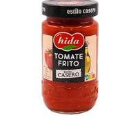 Tomate Frito Casero Receta Tradicional a Fuego Lento con Aceite de Oliva Virgen Extra HIDA 830g | Salsa de Tomate Natural Estilo Casero en Formato Lata