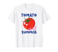 Tomate Girl Summer Cute Foodie Garden Tomate Lover Art Camiseta