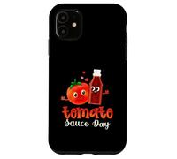Tomate Passata Reunión Familiar Salsa de Tomate Especias Día Carcasa para iPhone 11