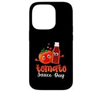 Tomate Passata Reunión Familiar Salsa de Tomate Especias Día Carcasa para iPhone 14 Pro