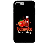 Tomate Passata Reunión Familiar Salsa de Tomate Especias Día Carcasa para iPhone 7 Plus/8 Plus