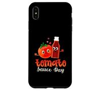 Tomate Passata Reunión Familiar Salsa de Tomate Especias Día Carcasa para iPhone XS MAX
