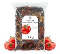 Tomate Seco 1 Kg - Tomates Secos Cortados en Dados - Verdura Deshidratada - Sin Azucar Añadido, Sin Conservantes, Sin Gluten (1 kg, Tomate Dados)