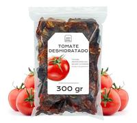 Tomate Seco 300 g - Tomates Secos Cortados en Dados - Verdura Deshidratada - Sin Azucar Añadido, Sin Conservantes, Sin Gluten (300 gr, Tomate Dados)