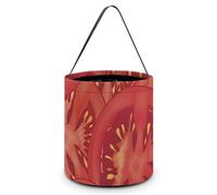 Tomate Vegano Divertido Halloween Truco o Trato Bolsas de Regalo de Dulces Cubos para Regalos de Fiesta Suministros