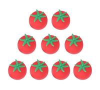 Tomaten Stressbälle Quetschspielzeug 9er - 6x5cm TPR Langsam Rückstellend Sensorisch, Fidget Beruhigend Taktil Antistress Tragbar, Tütenfüller Party Klassenpreis | für Zuhause Büro Reisen