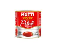 Tomates enteros pelados MUTTI - Pack de 2 latas de 3 kg