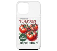 Tomates maduros en vid 10% orgánicos de cosecha propia Carcasa para iPhone 12 Pro Max