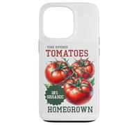 Tomates maduros en vid 10% orgánicos de cosecha propia Carcasa para iPhone 13 Pro