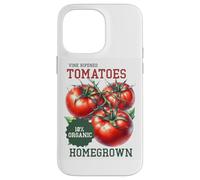 Tomates maduros en vid 10% orgánicos de cosecha propia Carcasa para iPhone 14 Pro Max