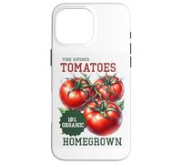 Tomates maduros en vid 10% orgánicos de cosecha propia Carcasa para iPhone 16 Pro Max