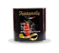 Tomates pelados "San Marzano D.O.P." 3000 gr - Fontanella - Caja de 6 piezas