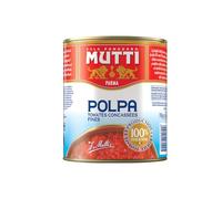 Tomates pelados triturados MUTTI - Pack de 6 latas de 790 g
