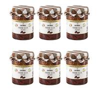 Tomates Secos en Aceite Ecológicos Luisa Pantaleo, 6 tarros de 290 g, 100% Made in Italy, Sin Conservantes, Bajo Contenido Graso, excelente para aliñar sándwiches y pastas