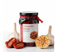 Tomates Secos en Aceite Villaolivo 330g - Gourmet | Textura Carnosa y Sabor Mediterráneo | Listos para Tapas y Ensaladas
