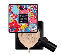 tomation Fundación Air Cushion Cojín De Aire Mushroom BB Cream Maquillaje Nude Duradero Pigmento Aclarador Base Líquida Hidratante Iluminadora CC