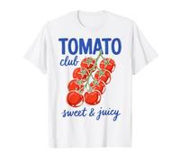 Tomato Club Vegetable Lover Gardener Plant Foodie Camiseta