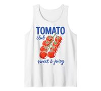 Tomato Club Vegetable Lover Gardener Plant Foodie Camiseta sin Mangas