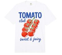 Tomato Club Vegetable Lover Gardener Plant Foodie Comfort Colors Adult Heavyweight T-Shirt