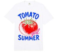 Tomato Girl Summer Garden Veggie Lover Aesthetic Comfort Colors Adult Heavyweight T-Shirt