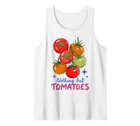 Tomato Lover Nothing But Tomatoes Vegetable Garden Foodie Camiseta sin Mangas