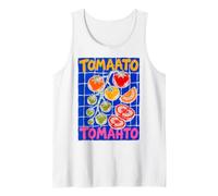 Tomato Tomahto Funny Pun Vegetable Garden Lover Foodie Camiseta sin Mangas