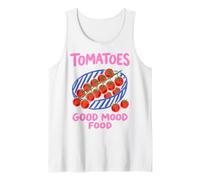 Tomatoes Good Mood Food Foodie Veggie Cooking Garden Lover Camiseta sin Mangas