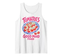 Tomatoes Good Mood Food Foodie Veggie Cooking Garden Lover Camiseta sin Mangas