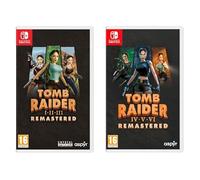 Tomb Raider 1-3 Remastered Starring Lara Croft - Switch+Tomb Raider IV-VI Remastered Starring Lara Croft -Switch