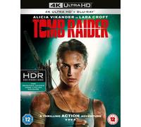Tomb Raider (4K UHD Blu-ray) Alicia Vikander Daniel Wu Dominic West Emily Carey