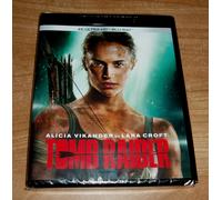 Tomb Raider 4K UHD+Blu-Ray Nuevo Sellado Accion Aventuras