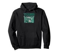 Tomb Raider Front and Back Teal Scene Lara Croft Video Game Sudadera con Capucha