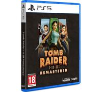 TOMB RAIDER I-III REMASTERED STARRING LARA CROFT ELIGE VERSIÓN ESPAÑOLA PLAYSTATION PS5 PS4 NINTENDO SWITCH JUEGO FÍSICO