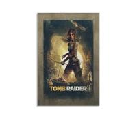 Tomb Raider Lara Croft Vintage Collection Póster Pintura Decorativa Lienzo Arte de Pared Salón Póster Dormitorio Pintura, Arte de Pared Impresión de Imagen Moderna Decoración de Habitación Familiar 40