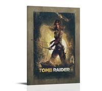Tomb Raider Lara Croft Vintage Collection Póster Pintura Decorativa Lienzo Arte de Pared Salón Póster Dormitorio Pintura, Arte de Pared Impresión de Imagen Moderna Decoración de Habitación Familiar 40