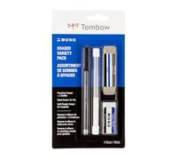 Tombow 57319 Mono Eraser Paquete variado, paquete de 4