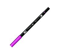 Tombow ABT-725 Dual Brush Pen - Rotulador con dos puntas, color rojo rodamina