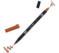 Tombow ABT-947 Dual Brush Pen - Rotulador con doble punta, color sienna tostada