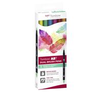 Tombow ABT de 6 C de 3 rotuladores ABT Dual Brush Pen con dos puntas de 6 unidad