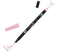 Tombow - ABT Dual Brush - Rotulador Doble Punta Pincel Acuarelable - Para Lettering, Dibujo, Pintura, Manga - Uso Doméstico y Profesional - Color dusty rose
