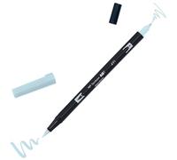 Tombow - ABT Dual Brush - Rotulador Doble Punta Pincel Acuarelable - Para Lettering, Dibujo, Pintura, Manga - Uso Doméstico y Profesional - Color cyan