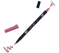 Tombow - ABT Dual Brush - Rotulador Doble Punta Pincel Acuarelable - Para Lettering, Dibujo, Pintura, Manga - Uso Doméstico y Profesional - Color pale pink