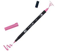 Tombow - ABT Dual Brush - Rotulador Doble Punta Pincel Acuarelable - Para Lettering, Dibujo, Pintura, Manga - Uso Doméstico y Profesional - Color pink rose