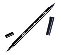 Tombow ABT-N15 - Rotulador permanente doble (1 unidad), color negro