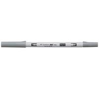 Tombow | ABT PRO | Rotulador base Alcohol Doble Punta Pincel | Para Dibujo, Pintura, Escritura | Uso Doméstico y Profesional | Color Gris frío